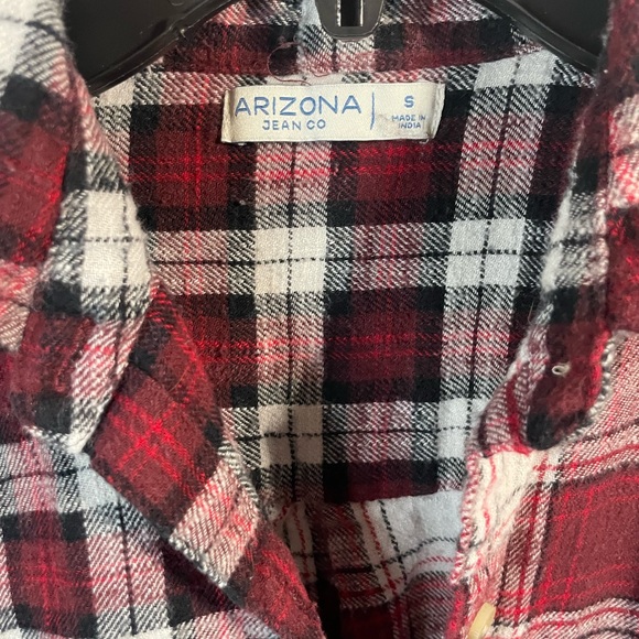Arizona Jean Co Crop Flannel - Picture 2 of 3